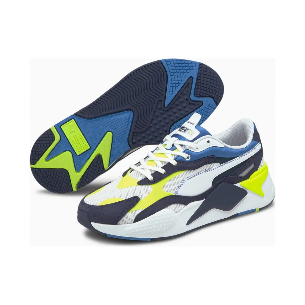 Puma RS-X³ Twill Air Mesh White/Blue (368845-01)