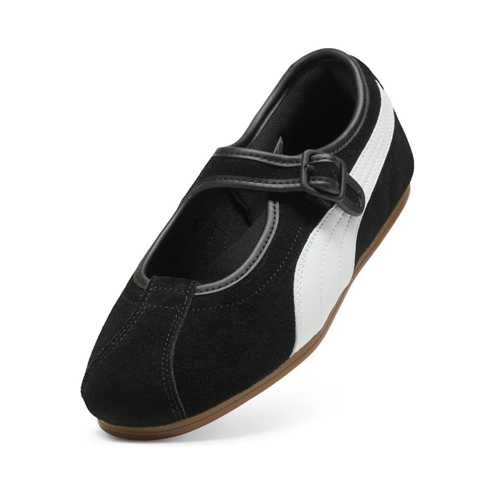 Puma Tacklette “Puma Black / Puma White / Gum” (408550_01)
