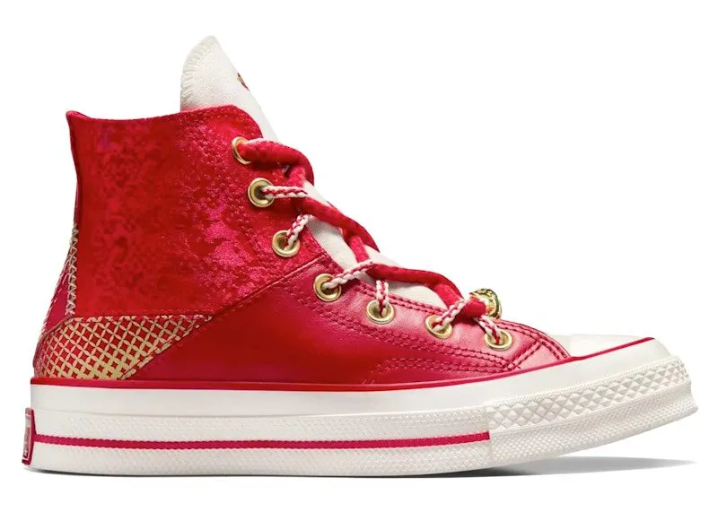 Converse Chuck 70 Hi Lunar New Year Enamel Red Snakeskin (A13349C)