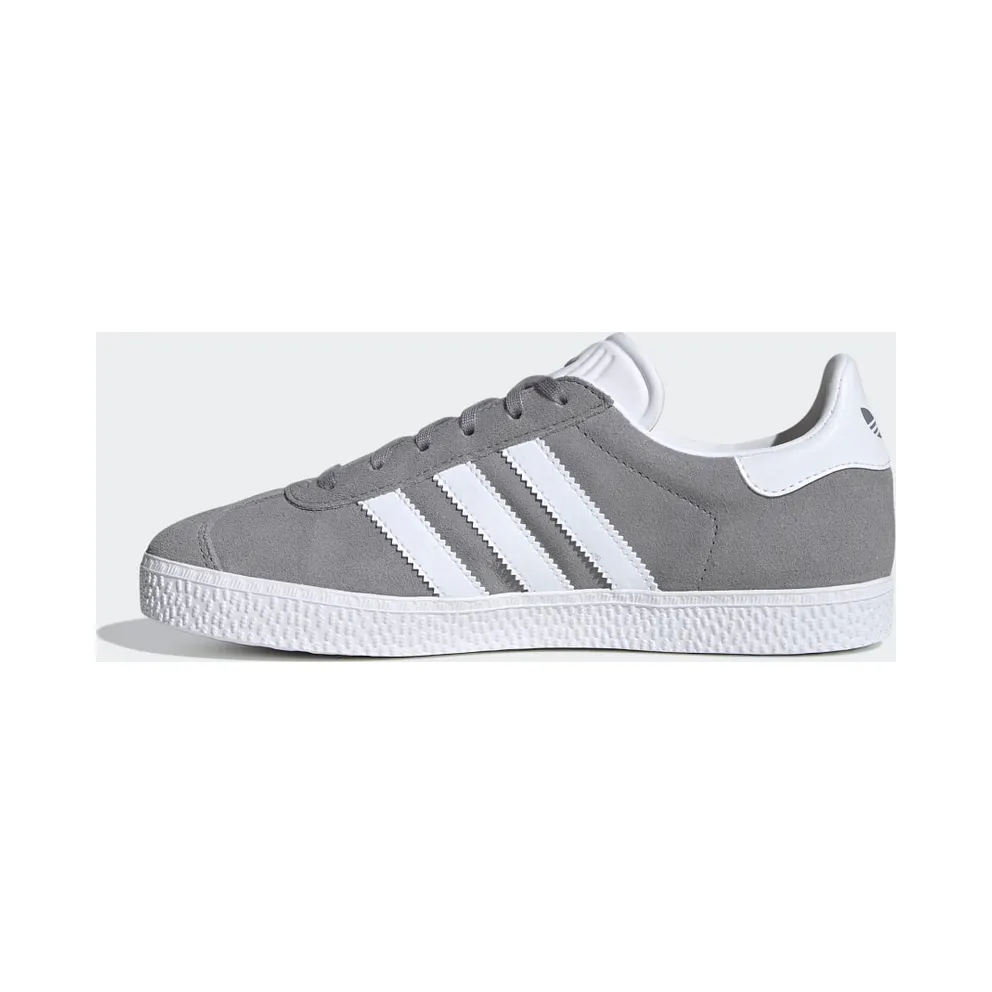 Adidas Gazelle Grey Three / Cloud White / Gold Metallic (FW0716)