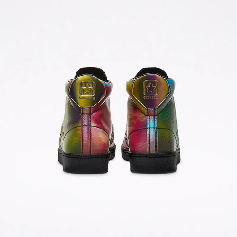 Converse All Star Pro Leather High Top Black/multi/white (170494C)