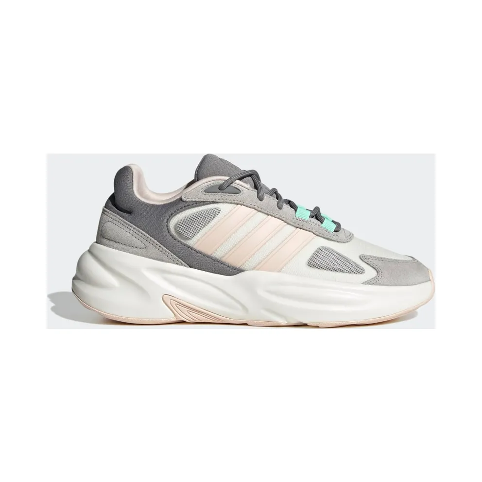 adidas Ozelle Cloudfoam Lifestyle Running Schuh Core White / Wonder Quartz / Pulse Mint (HP2695)