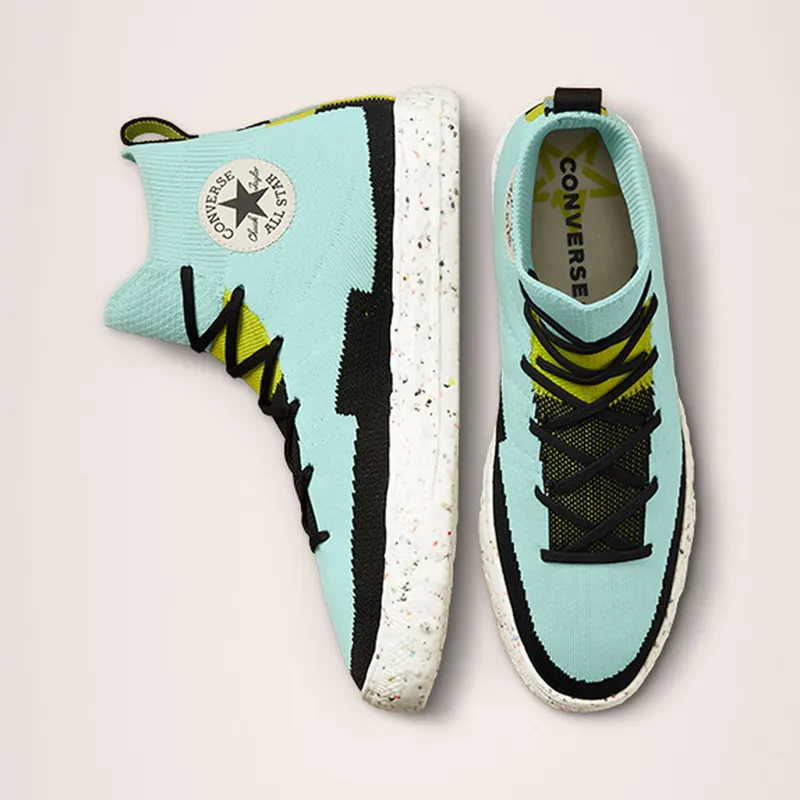 Converse Renew Chuck Taylor All Star Crater Knit Soft Aloe/lime Twist/Black (171492C)