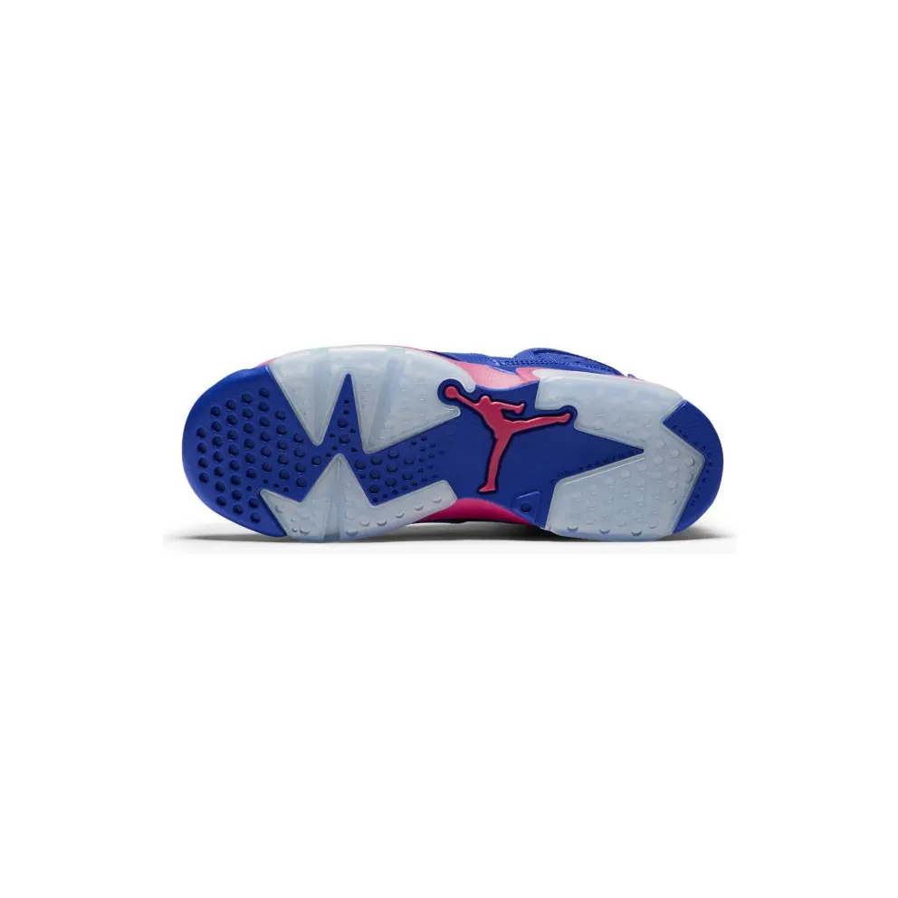 Jordan 6 Retro Game Royal (GS) Gm Royal/White-Vvd Pnk-Light Lcd Grn (543390-439)