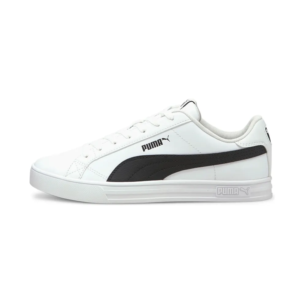 Puma Smash Vulcanised V3 Low White/Black (380752-02)