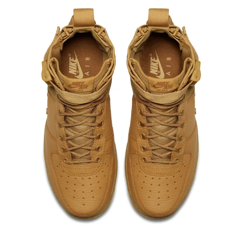 Nike SF Air Force 1 Mid Elemental Gold (W) Elemental Gold/Elemental Gold (AA3966-700)