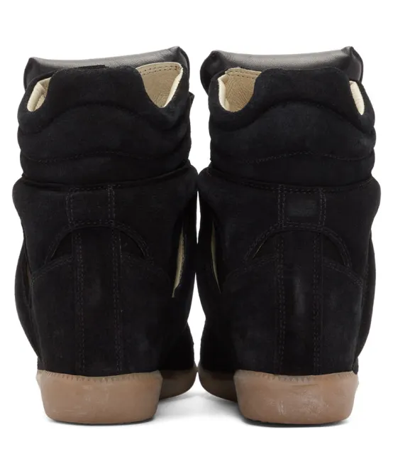 Isabel Marant Black Bekett Sneakers (BK0006-00M101S) (3)