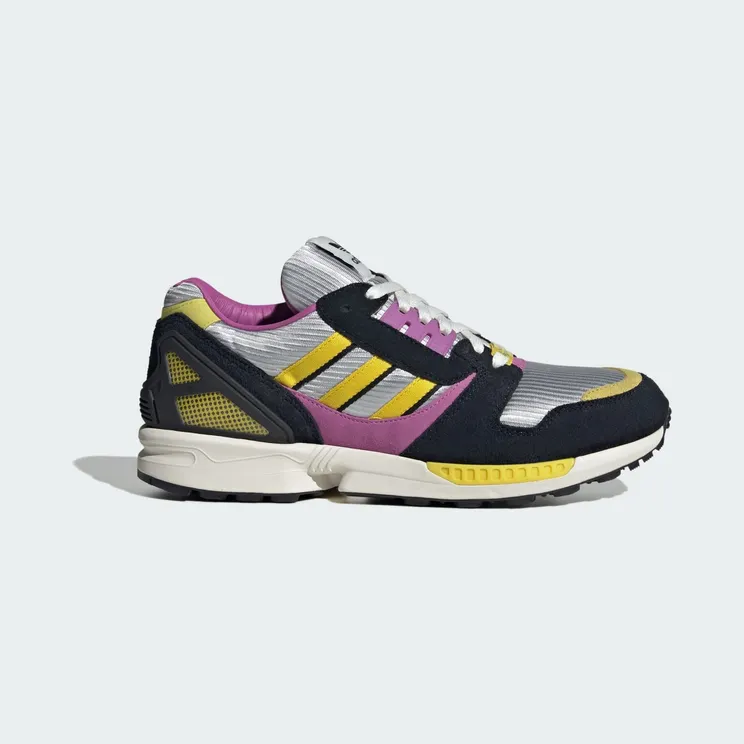 Adidas ZX 8000 MIG SCHOENEN Core Black / Semi Pulse Lilac / Light Yellow (IH4113)