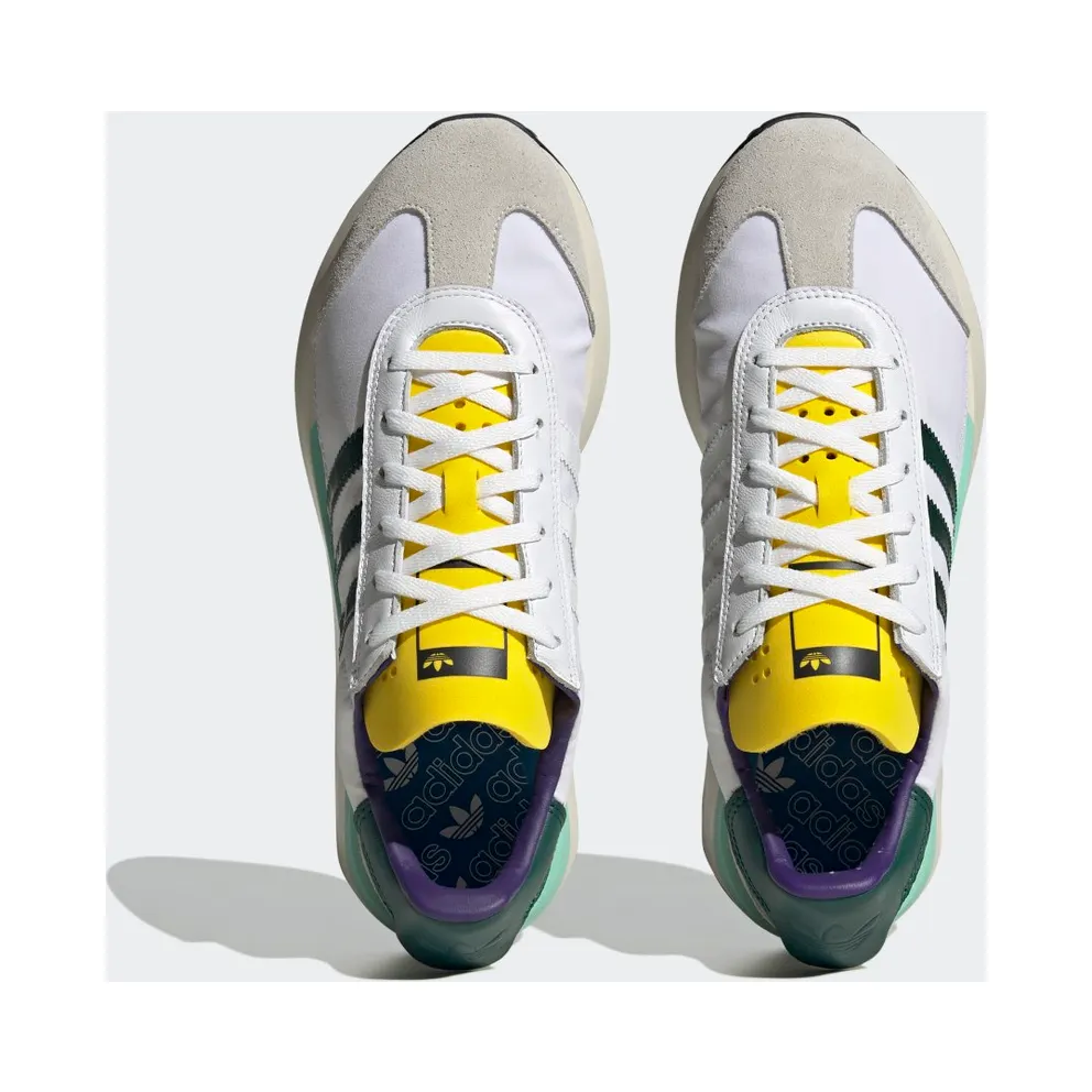 adidas Country XLG Cloud White / Collegiate Green / Yellow (IF8118)