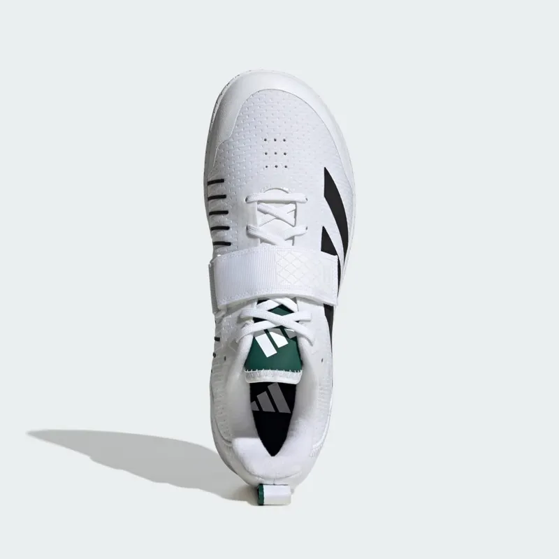 Adidas The Total Weightlifting Shoes Cloud White / Core Black / Collegiate Green (IH8241)