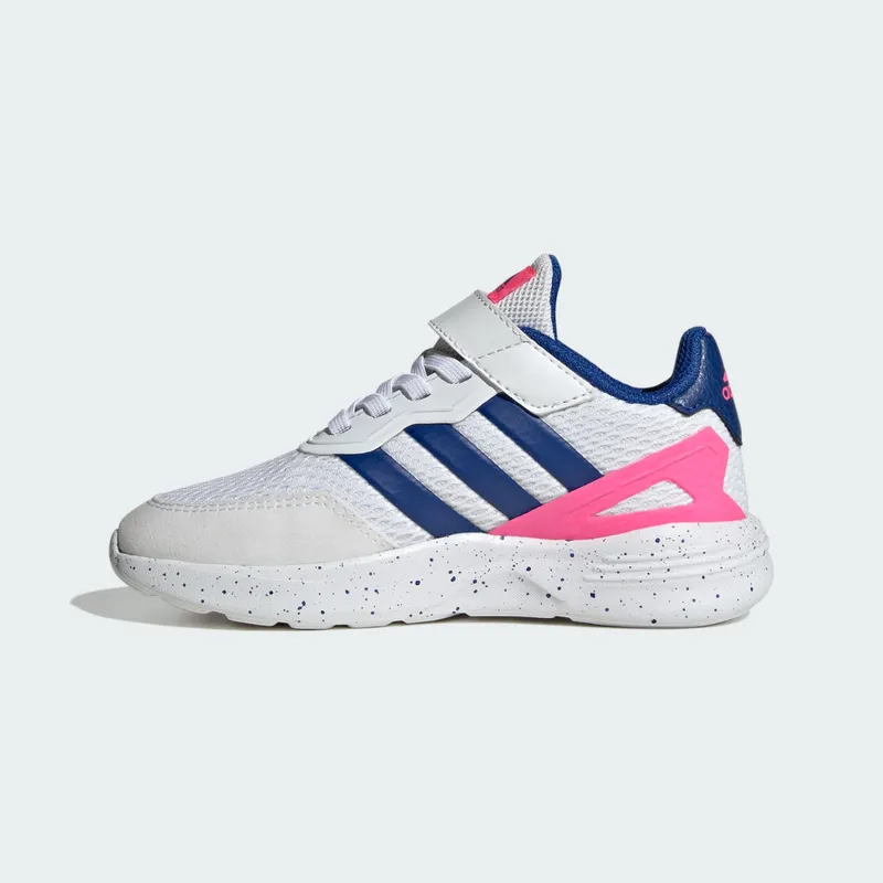 Adidas Nebzed Elastic Lace Top Strap Cloud White / Royal Blue / Lucid Pink (IG7250)