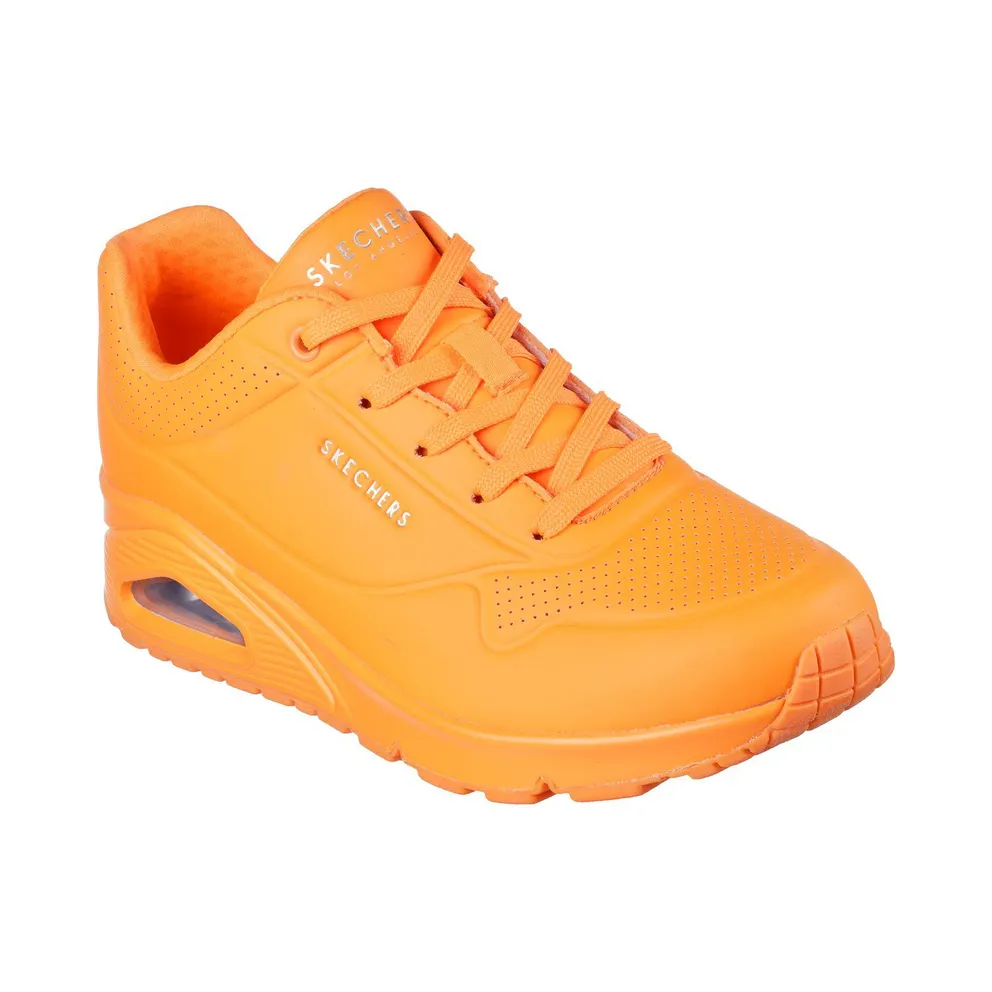 Skechers UNO Night Shades “Neon Orange” (73667NORG)