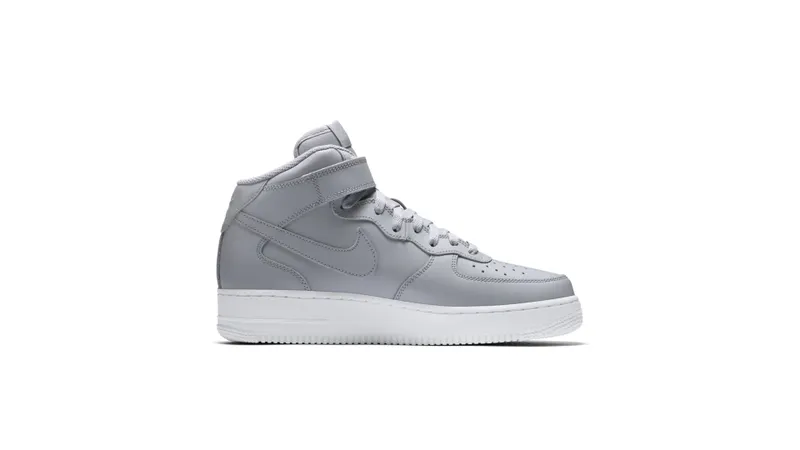 Nike Air Force 1 Mid Wolf Grey White (2007) Wolf Grey/Wolf Grey-White (315123-046)