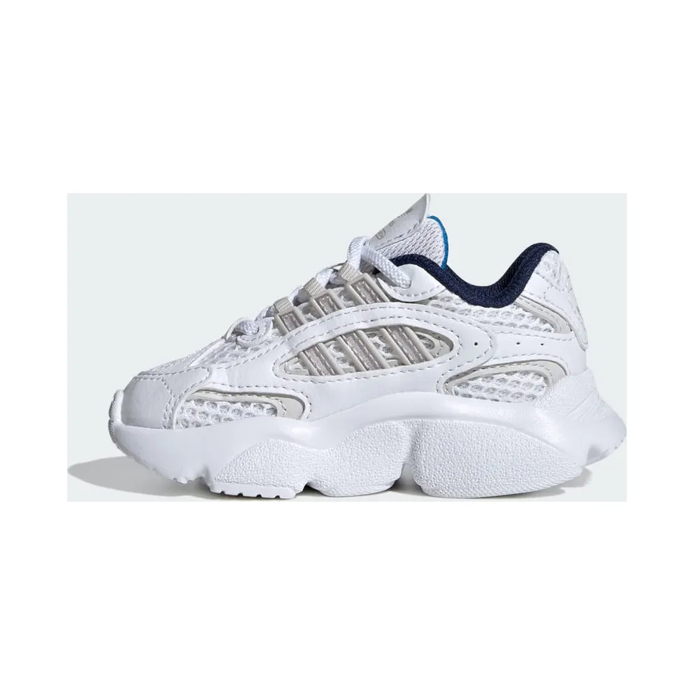 adidas OZMILLEN Elastic Lace Shoes Cloud White / Grey One / Bright Blue (IE5557)