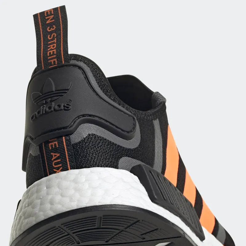 adidas NMD_R1 Core Black / Screaming Orange / Grey Five (G55575)