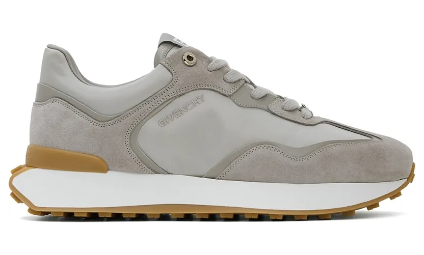Givenchy Grey GIV Runner Sneakers (BH005CH0WM)