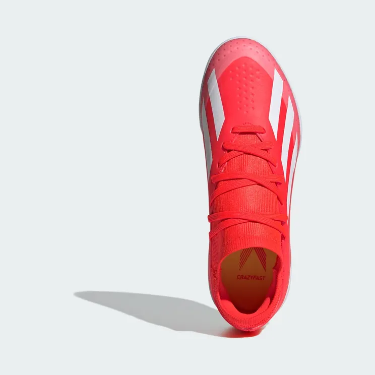 adidas Crazyfast League Indoor Solar Red Cloud White Team Solar Yellow (IF0684)