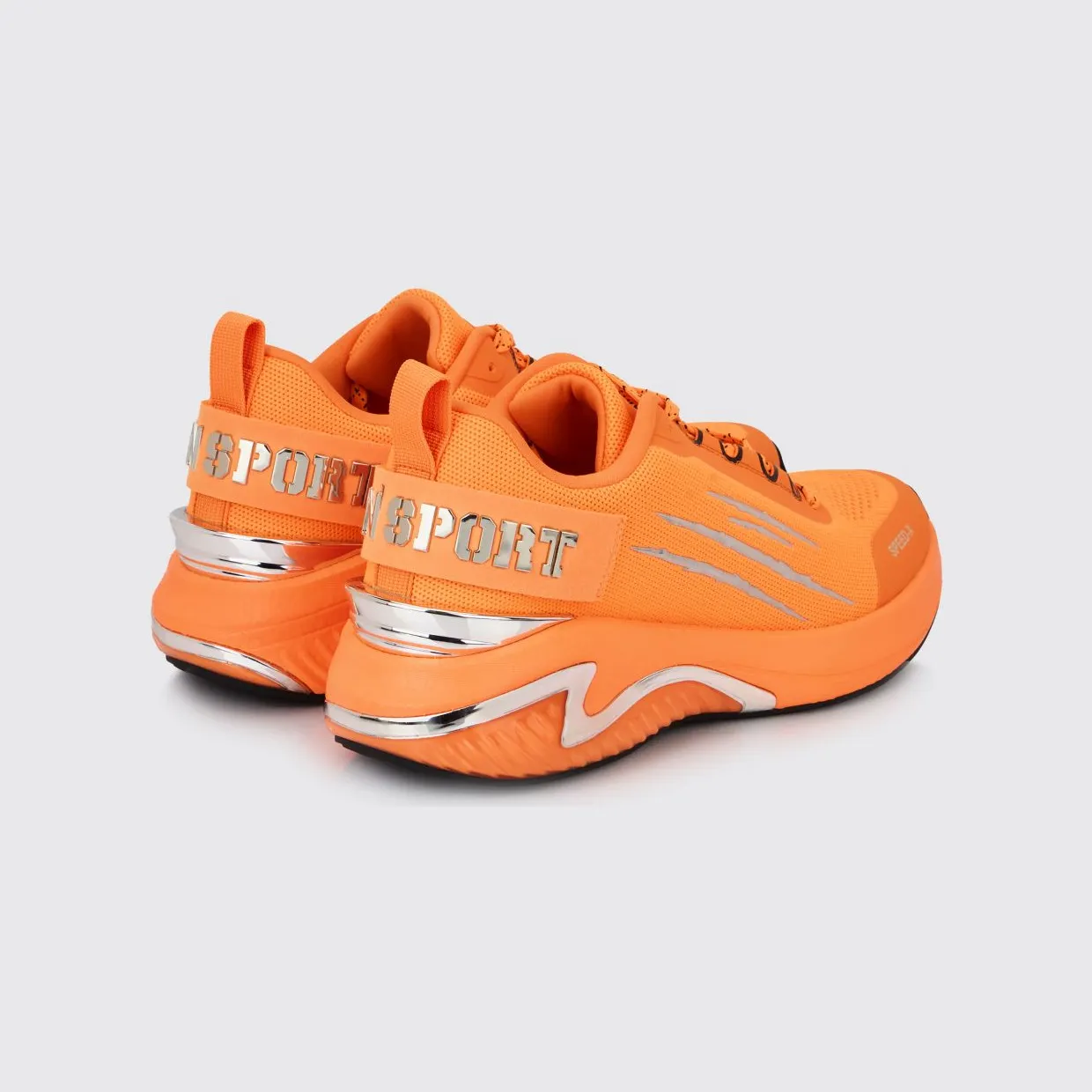 Plein Sport Mesh Sneakers Orange (FAESUSC0779STE003N86) (2)