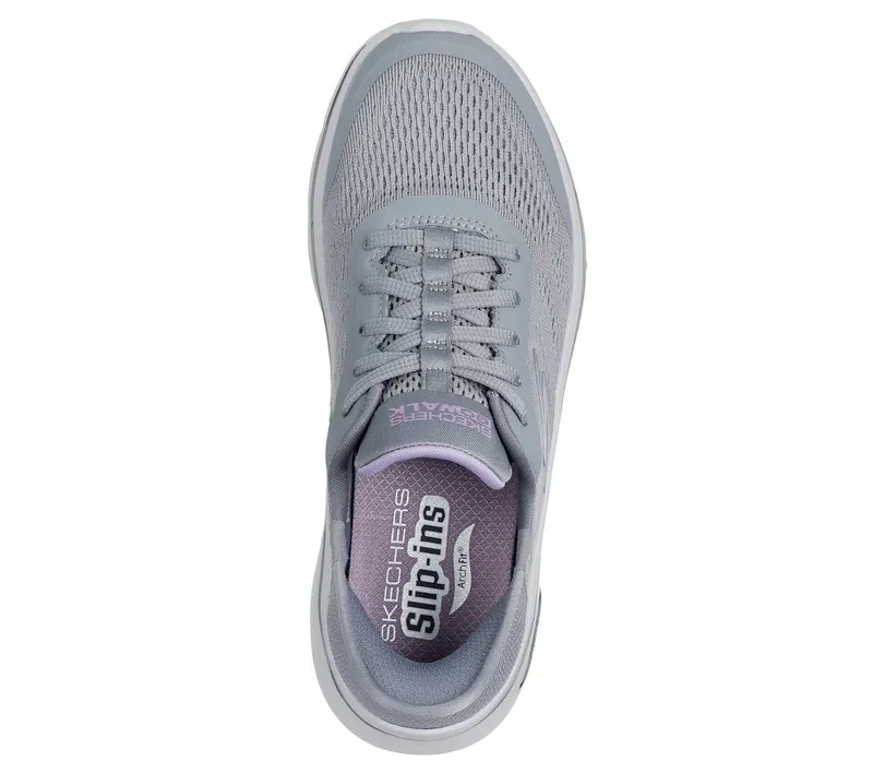 Skechers Slip-ins: GO WALK Arch Fit 2.0 Sneaker Grey/Lavendel