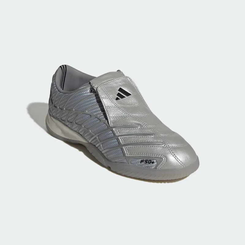 Adidas F50 SALA Shoes Silver Metallic / Silver Metallic / Grey Three (HQ9242)