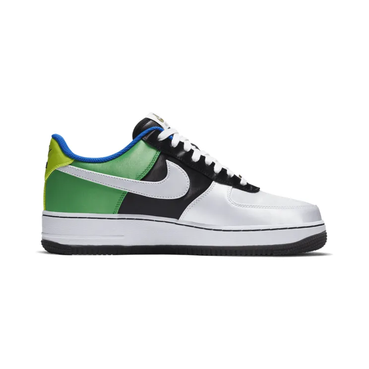 Nike Air Force 1 Low ‘Olympic’ Black/Metallic Silver/Chile Red (DA1345-014)