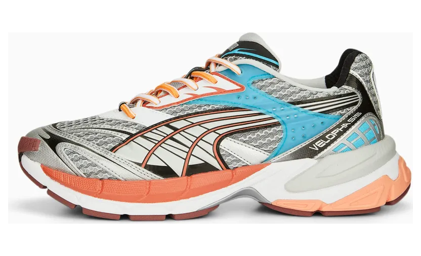 Puma Velophasis Phased Grijs/Rood – “White / Grey / Multi” (389365-02)