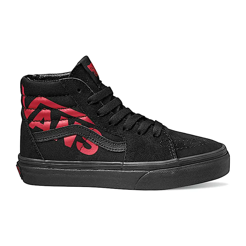 Vans SK8-Hi GS “Black / Red” (VN0A4UI2458)