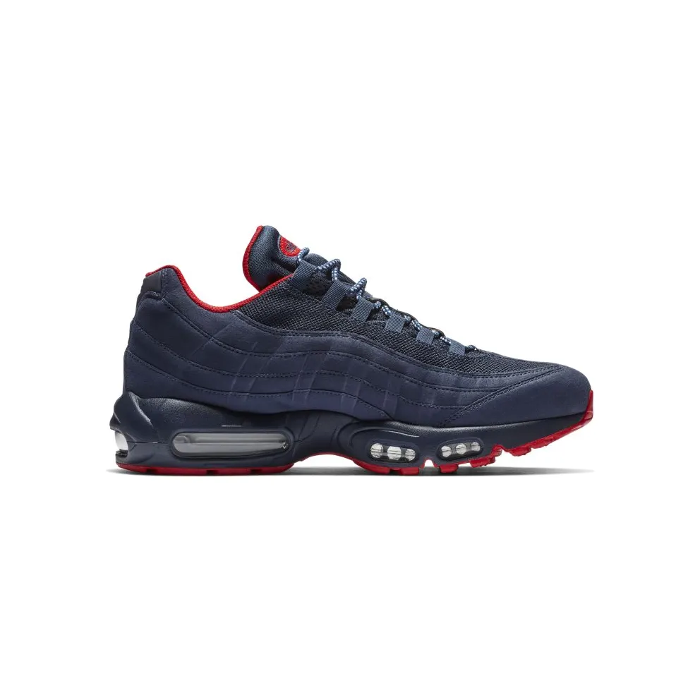Nike Air Max 95 Midnight Navy University Red Midnight Navy/University Red-White (BV1255-400)
