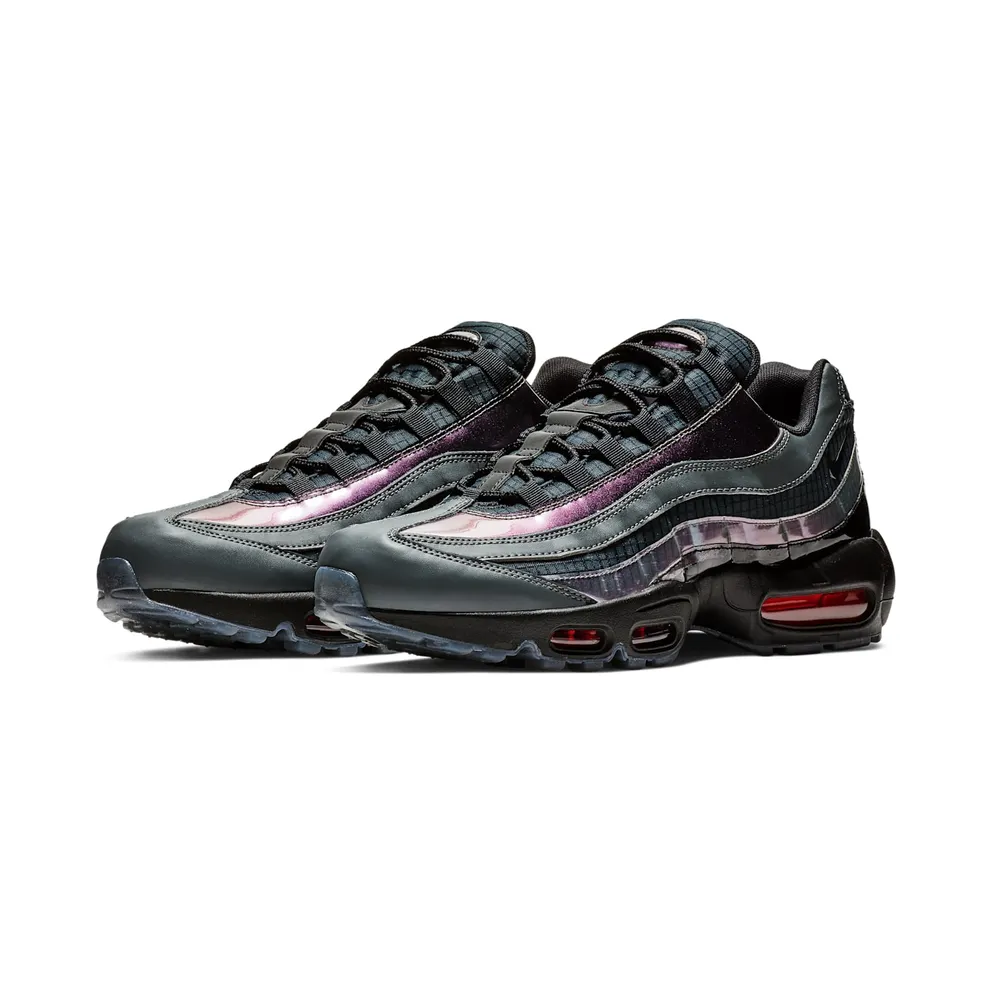 Nike Air Max 95 LV8 Black Black/Ember Glow-Dark Grey (AO2450-001)