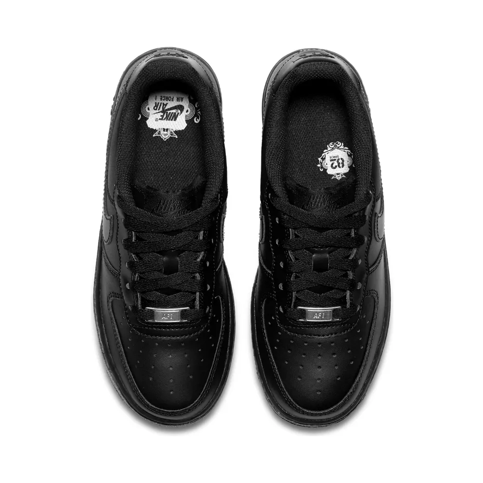 Nike Air Force 1 Low Black 2014 (GS) Black/Black (314192-009)