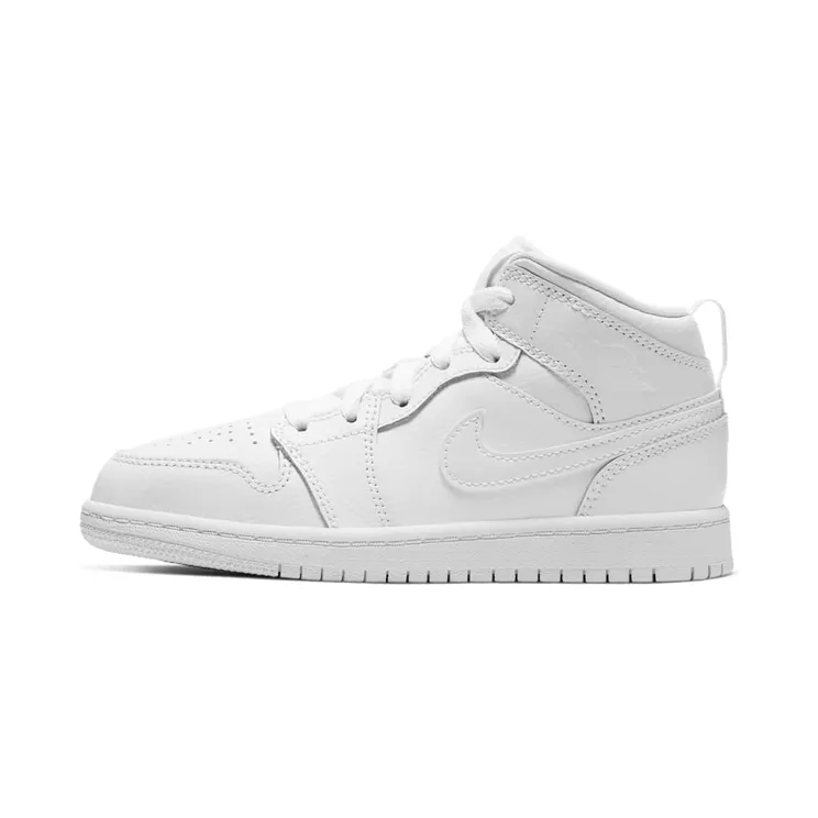 Air Jordan 1 Mid PS ‘Triple White’ “White” (640734-126)