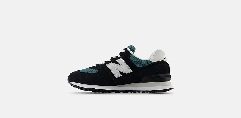 New Balance 574 Black Grey Matter (U574MGH)