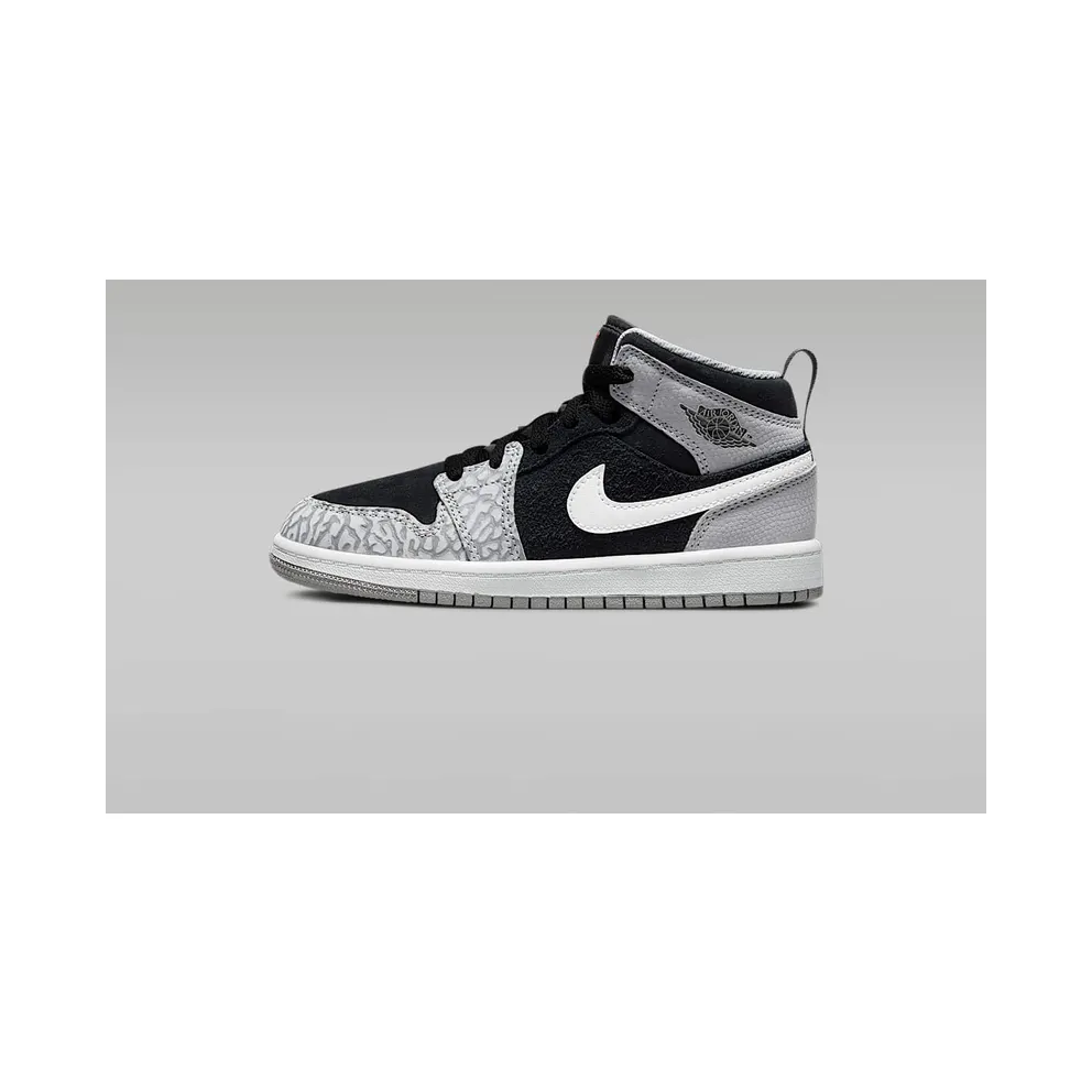 Air Jordan 1 Mid Elephant Print (PS) (DM6215-016)
