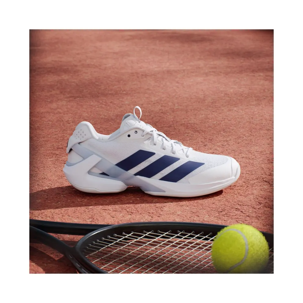 Adidas adizero Ubersonic 5 Tennis Cloud White / Dark Blue / Crystal Sky (JR1757)