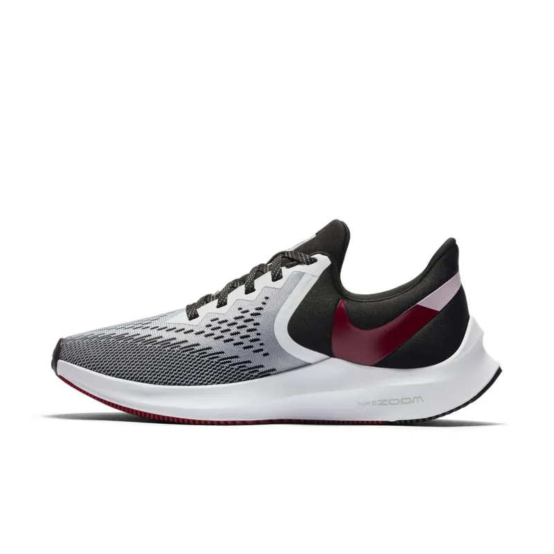 Nike Air Zoom Winflo 6 White (W) White/Black-Iced Lilac-Noble Red (AQ8228-103)