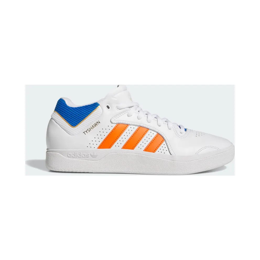 Adidas Tyshawn Cloud White / Orange / Blue Bird (JH8159)