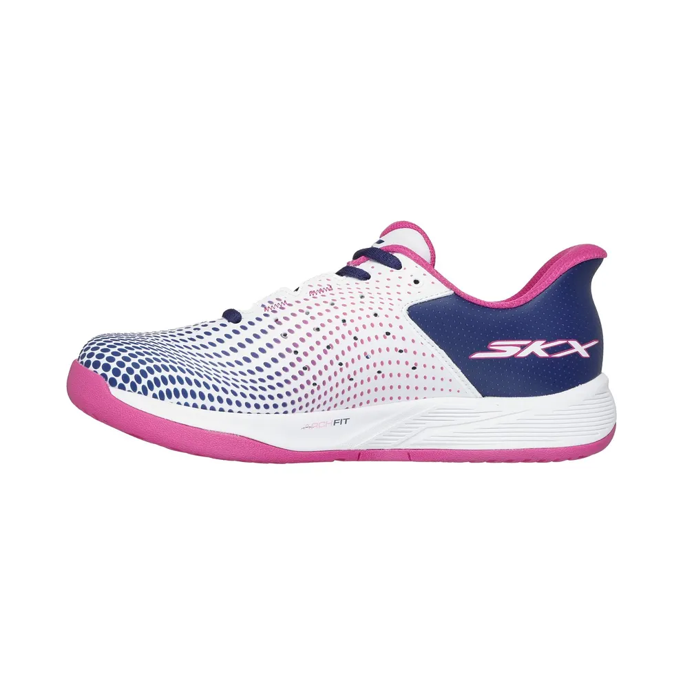 Skechers Slip-ins Relaxed Fit: Viper Court Reload Sneaker White/Marine