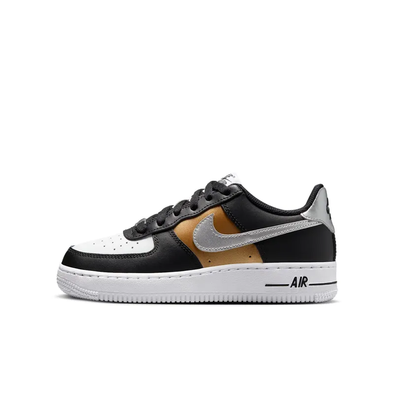 Nike Air Force 1 Low Black Metallic SIlver (HV0937-010)