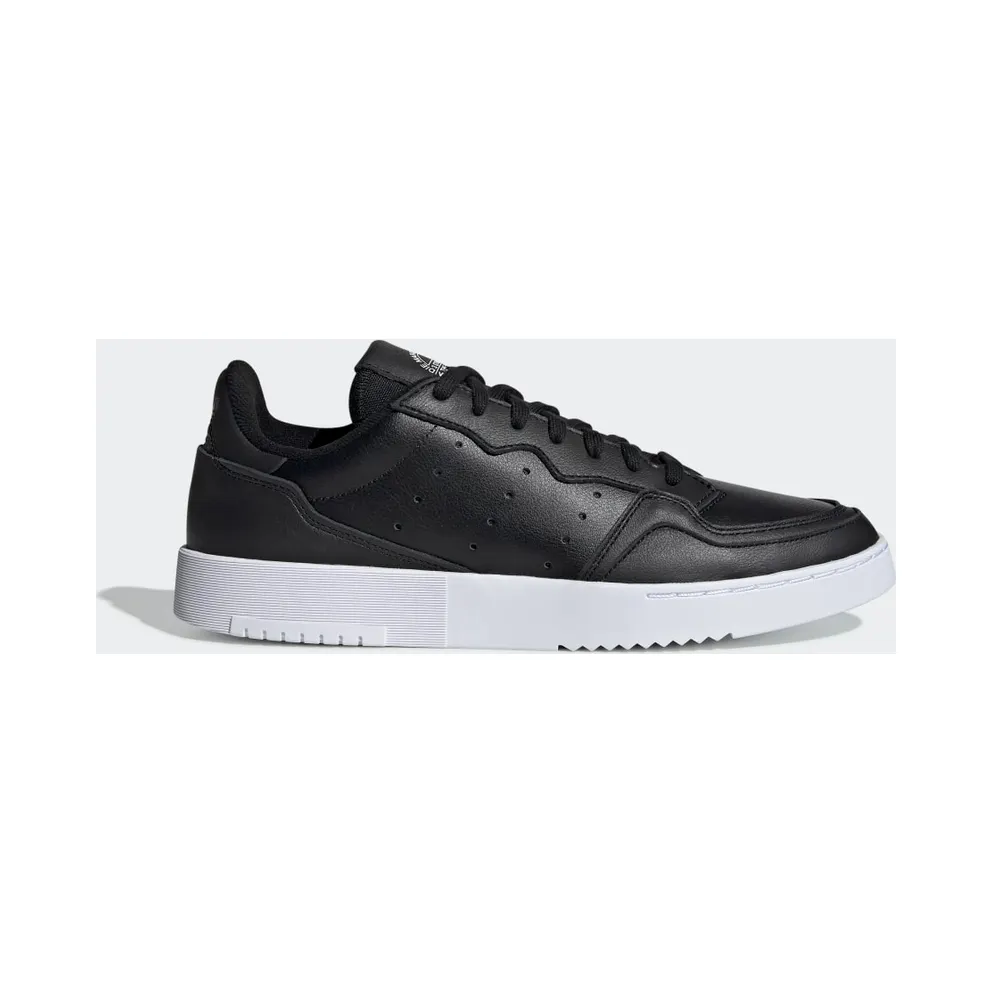 adidas Supercourt Schuh Core Black / Core Black / Cloud White (EE6038)