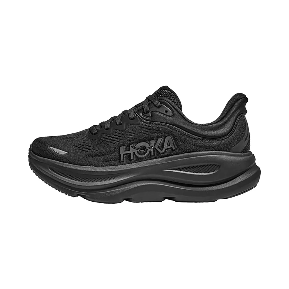 Hoka Bondi 9 Wide “Black” (1162013-BBLC)