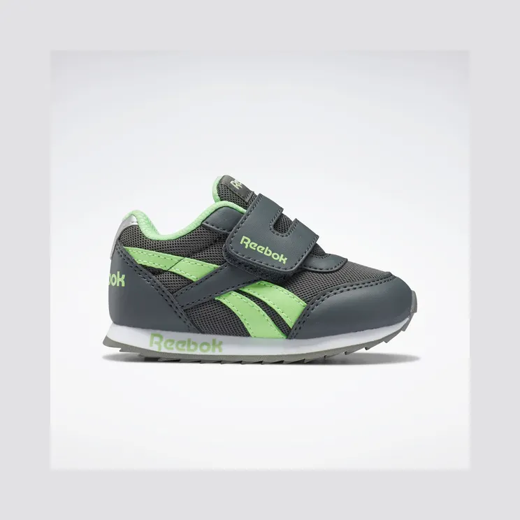 Reebok Royal Classic Jogger 2 Schoenen Essential Grey / Semi Neon Mint / Silver Metallic