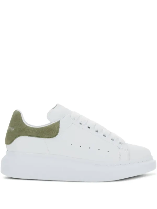 Alexander McQueen Oversized Sneaker White / Green (553770WIAJV9225)