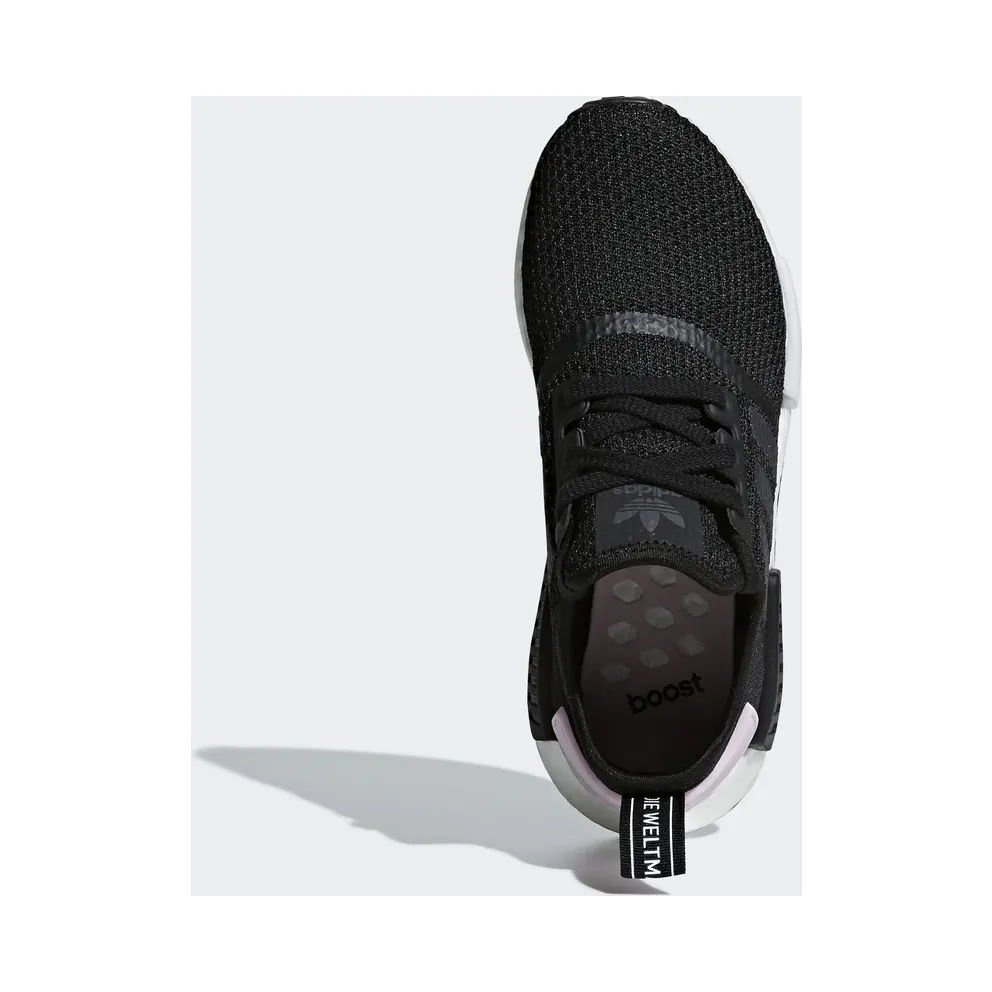 adidas NMD R1 Core Black Clear Pink (W) Core Black/Cloud White/Clear Pink (B37649)