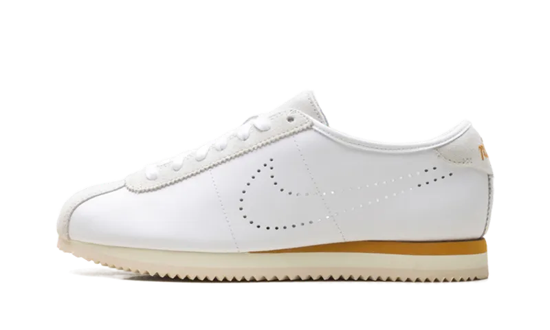 Nike Cortez “White Bronze Perforated Swoosh” (HQ1841-100)