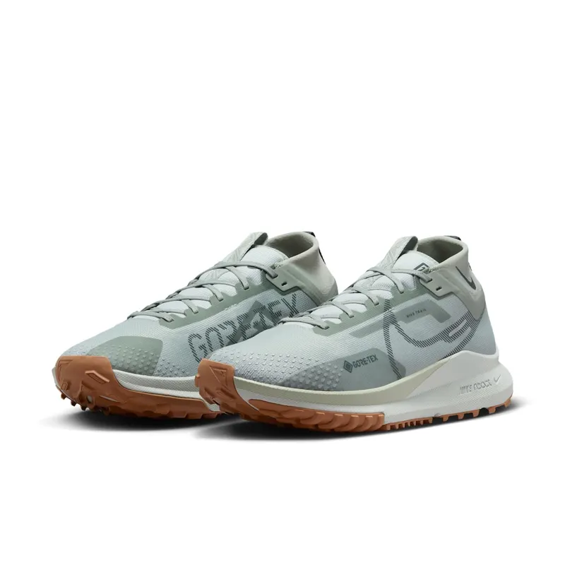 Nike React Pegasus Trail 4 Gore-Tex Jade Horizon Light Silver Gum Medium Brown Vintage Green (DJ7926-304)