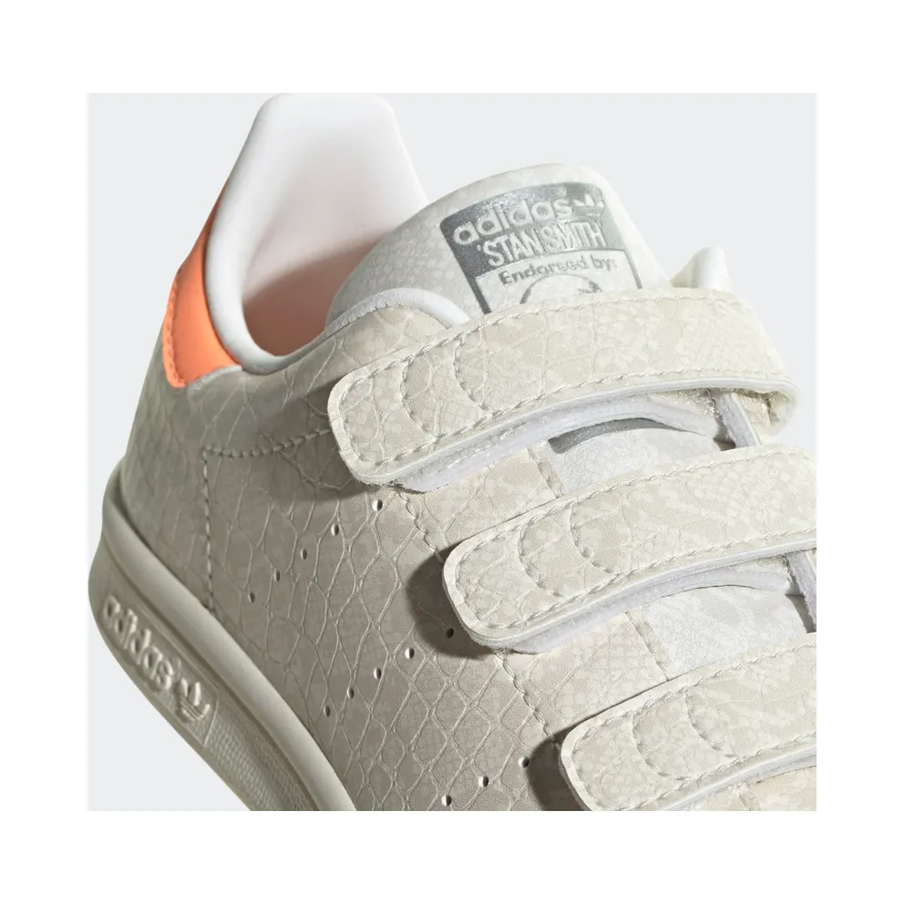 Adidas Stan Smith Core White / Core White / Beam Orange (HP9761)