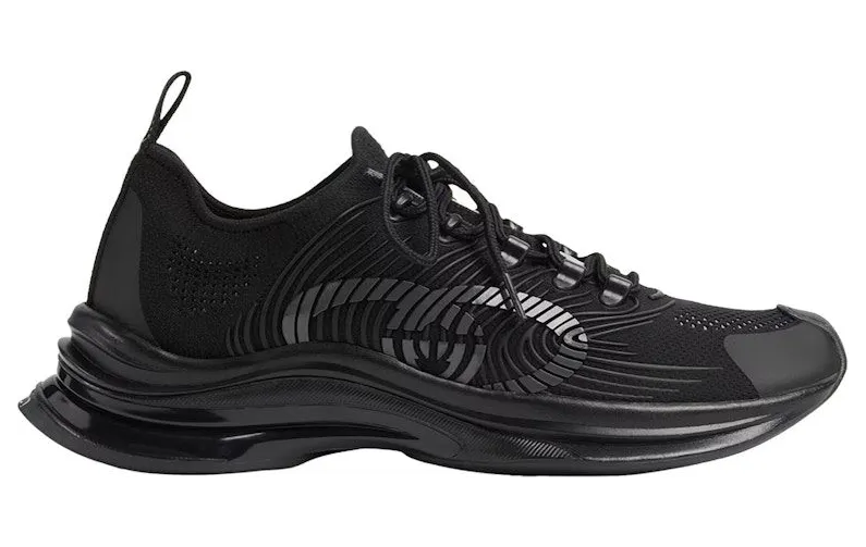 Gucci Run Sneaker Black (714658 USM10 8442)