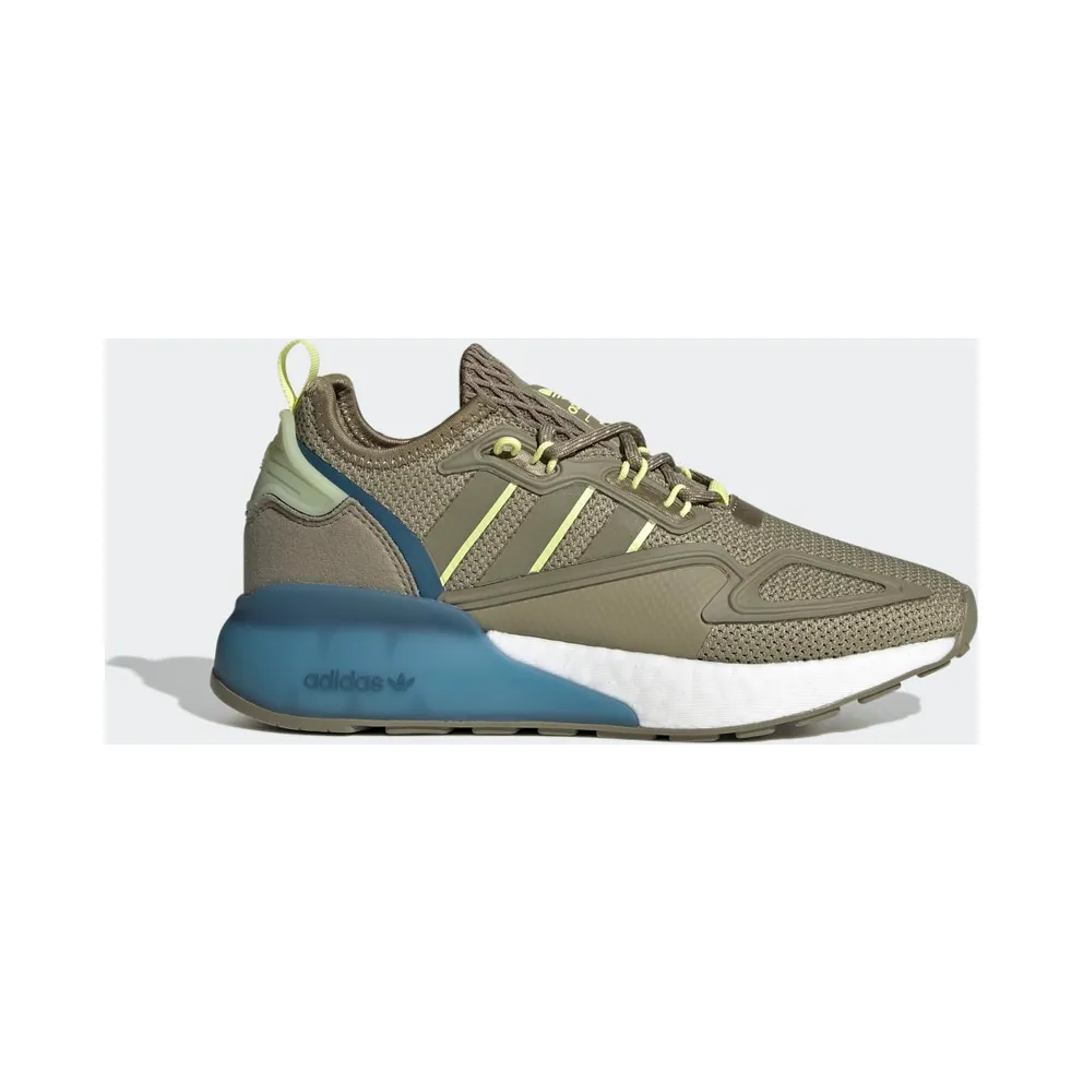 adidas ZX 2K Boost Schuh Orbit Green / Orbit Green / Orbit Indigo (GZ7457)