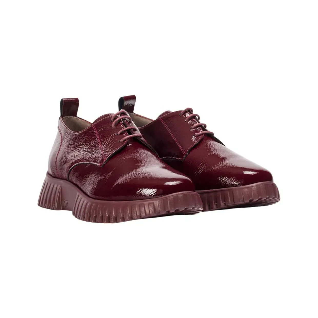 wonders-sneaker A-4401-Wine