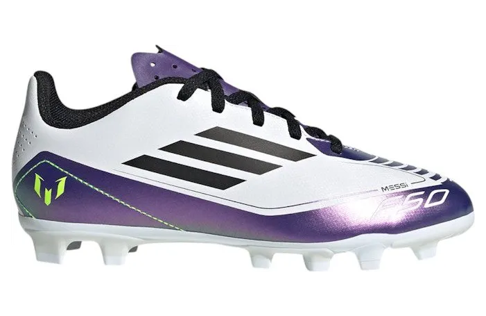 adidas F50 Club Multi-Ground Messi Cloud White Core Black Purple (IE9088)